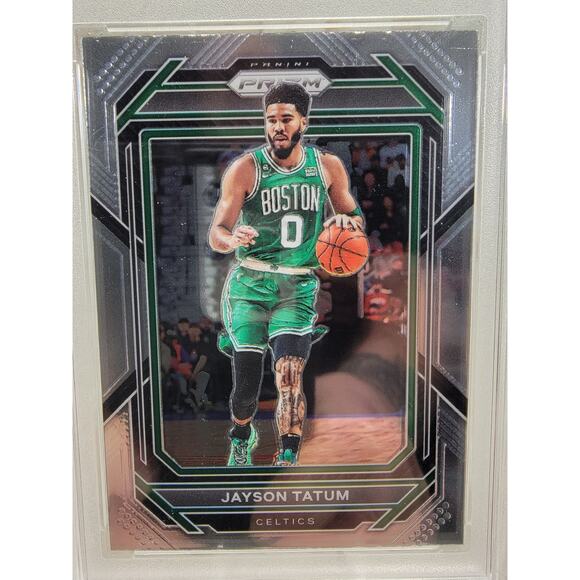 2022 Panini Prizm Jayson Tatum CCG 9 Silver /49 Celtics - Picture 5 of 5